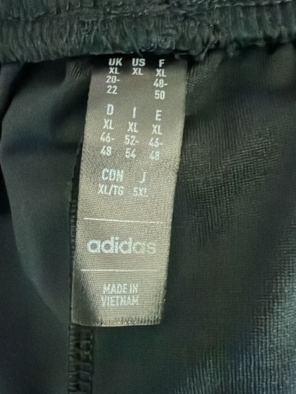 adidas Women’s Black Shorts with White Logo - Picture 3 of 3